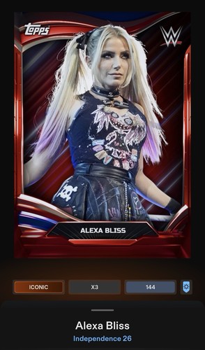 Alexa bliss red motion - -,