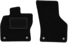 Tappetini Anteriori in Velluto Nero per Seat Leon III 2012-2020