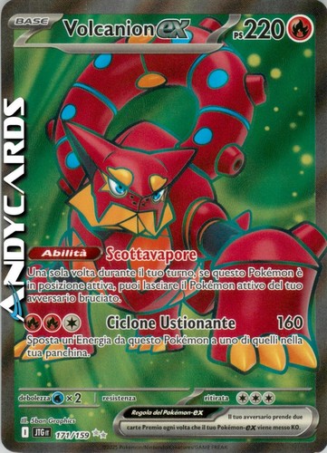 Volcanion 171 159 rara - ex, •