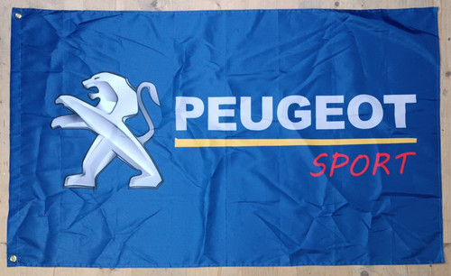 Peugeot bandiera 147x88 - 147x88, cm