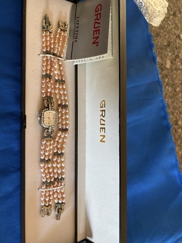 Orologio bracciale perle - bracciale,