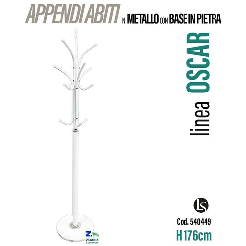 Appendiabiti con piantana - piantana, base