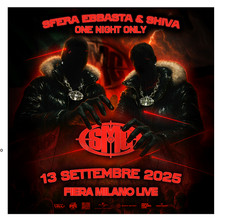 Biglietto Sfera & Shiva concerto fiera milano rho 2025 one night only