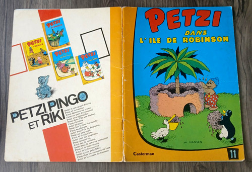 Petzi 11 l ile de - bd,
