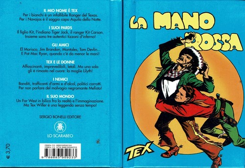 Tex mano rossa piccola - 1,