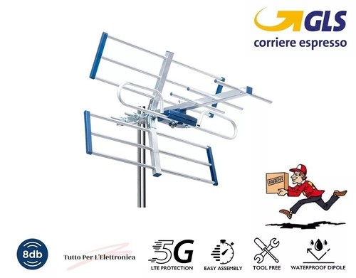 Antenna yagi 8db - yagi,