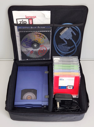 Iomega zip 100 - iomega, portable