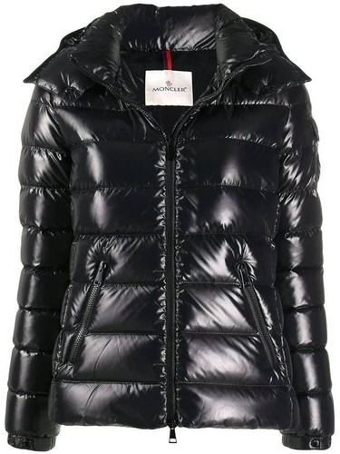 Moncler bady logo patch - bady, padded