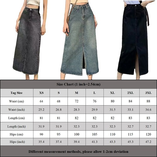 Gonna jeans donna - estiva, per