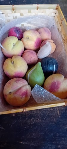 Cesto frutta marmo - frutta,