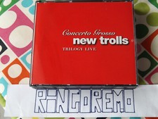 2 Cd + Dvd  New Trolls Concerto Grosso Trilogy Live