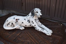 Statua cane dalmata ceramica