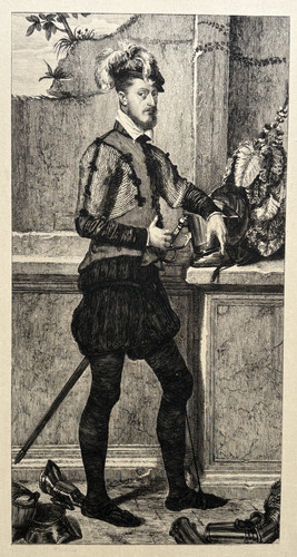 Portrait gentilhomme italien - portrait,