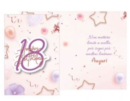 Biglietto auguri anni - auguri, 18