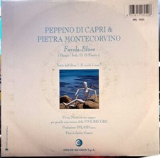 Disco vinile 45 giri Peppino di Capri e Pietra Montecorvino - Favola Blues