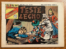 Gli Albi del Vittorioso - n°21  anno 1951 - Teste di legno -Originale