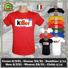 T-SHIRT KILLER PARODIA NUTELLA