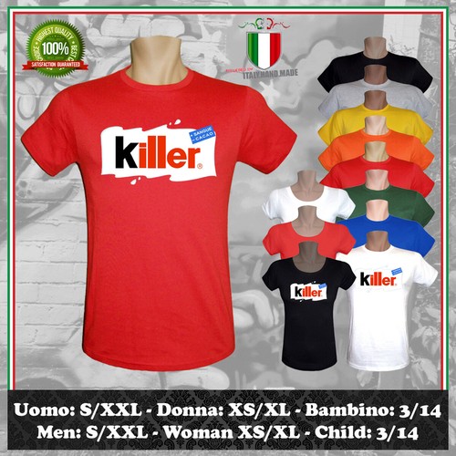 Shirt killer parodia nutella - killer,