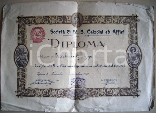 1947 vigevano soc calzolai - vigevano, soc.