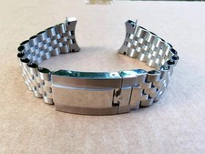 Cinturino bracciale stile giubileo 22 mm adatto a Tudor Black Bay Chrono M79360B nuovo 316L