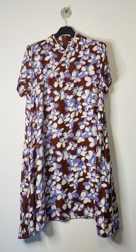Abito qipao floreale orientale - abito,