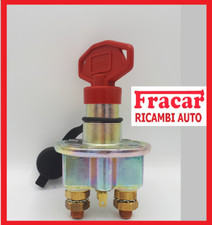  Interruttore Staccabatteria 600 Amp Barca Auto Trattore Stacca Batteria chiave 