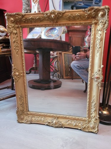 Specchiera legno dorato - in,