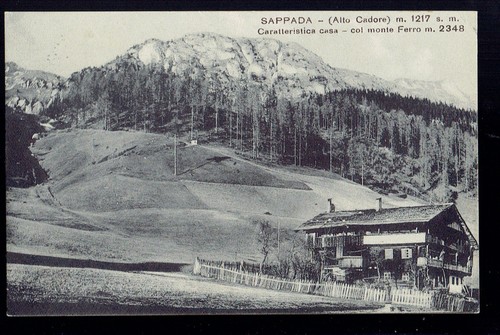 Sappada cadore casa - (udine)., cadore.