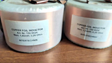2 x Bobine copper foil inductors Intertechnik 1.80 mH  per filtri crossover