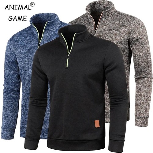 Maglione uomo collo alto blusa