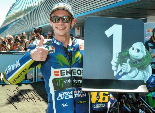Valentino rossi autograph 2019 - autograph,