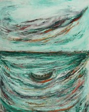 Dipinto ad olio espressionista