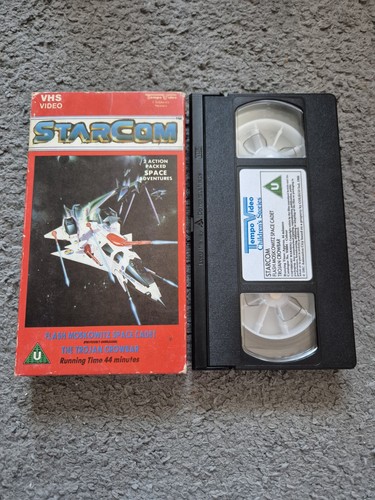 Starcom vhs video cassette - starcom-,