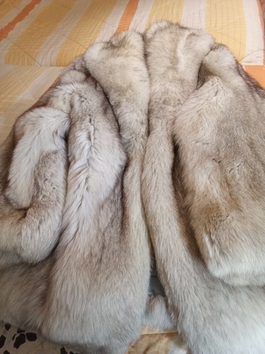 Pelliccia donna giaccone volpe - pelliccia,