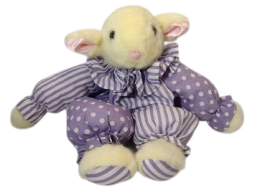 Peluche vintage floppy agnello