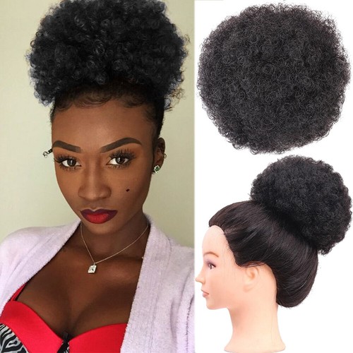 Afro puff kinky - puff,