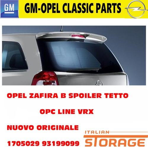 Opel zafira spoiler tetto - b,