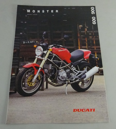 Faltprospecto ducati monster - faltprospecto,