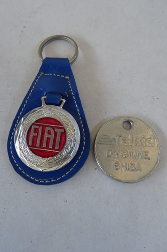 Portachiavi fiat con gettone - portachiavi,