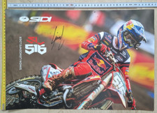SIMON LANGENFELDER SIGNED POSTER TEAM RED BULL KTM FACTORY CAIROLI PRADO MXGP