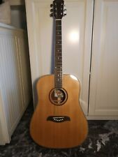 Chitarra Acustica Oscar Schmidt, custodia, spartiti, lezioni cartacee, plettri