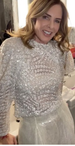 Top blusa paillettes zara - blusa,