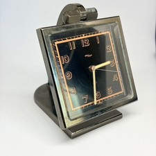 IMHOF Desk Clock Vintage Swiss