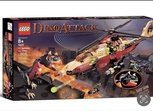 Lego 7477 dino attack 1 - dino, attack: