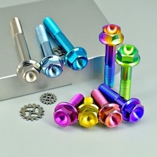 M6 Bulloni Titanio Flangia