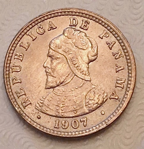 1907 panama 2 - 1/2, centesimo