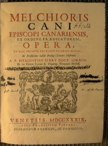 Melchioris cani episcopi - cani,