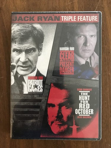 Jack ryan triple feature dvd - jack,