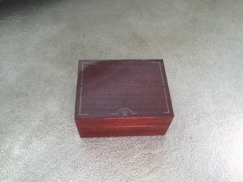 Rolex wood box submariner - rolex,
