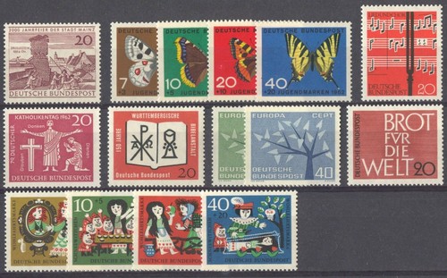 Posta federale 1962 anno - federale,